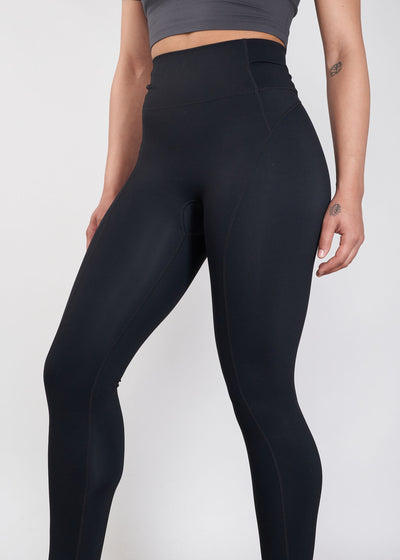 V Leggins - Process Black Color