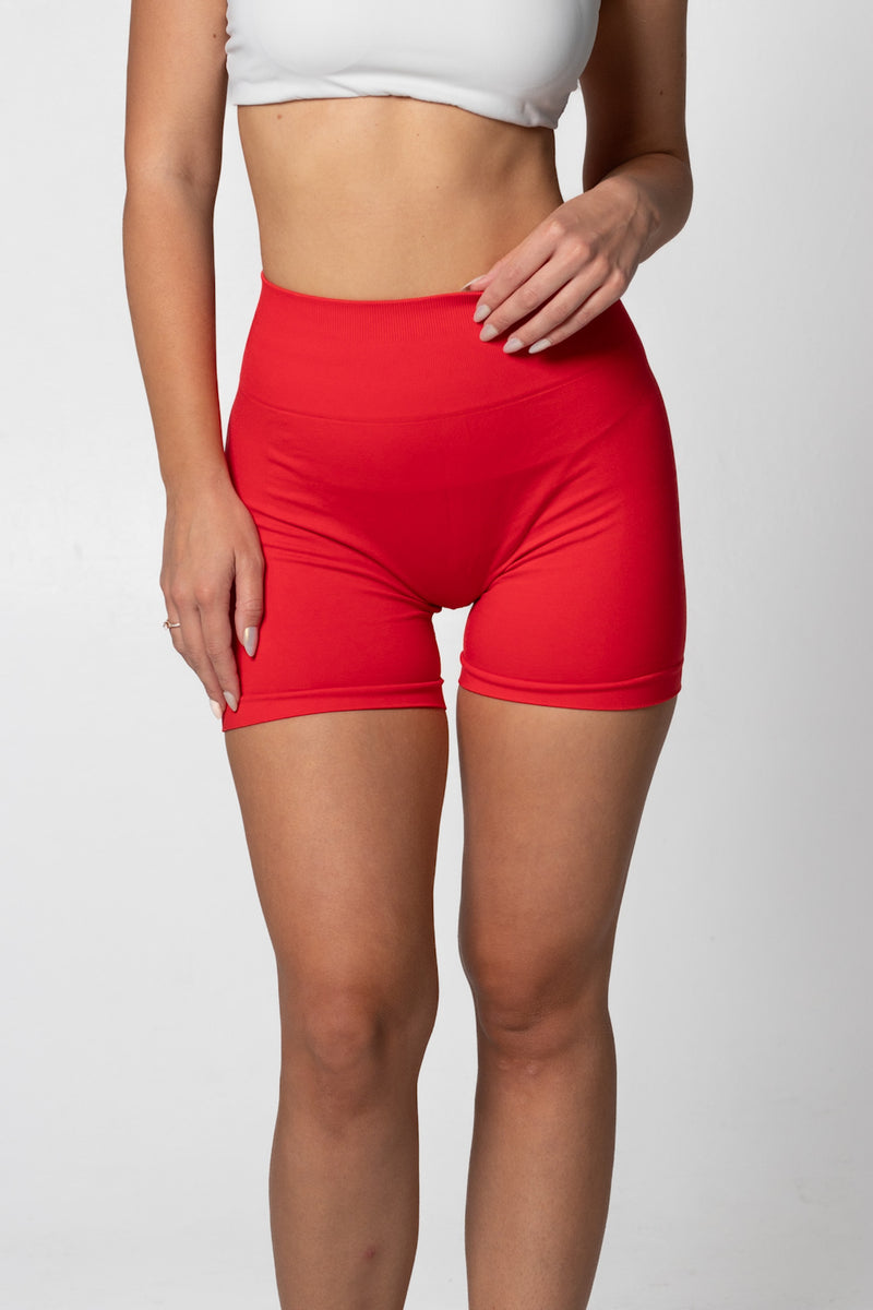 Seamless shorts - Red color