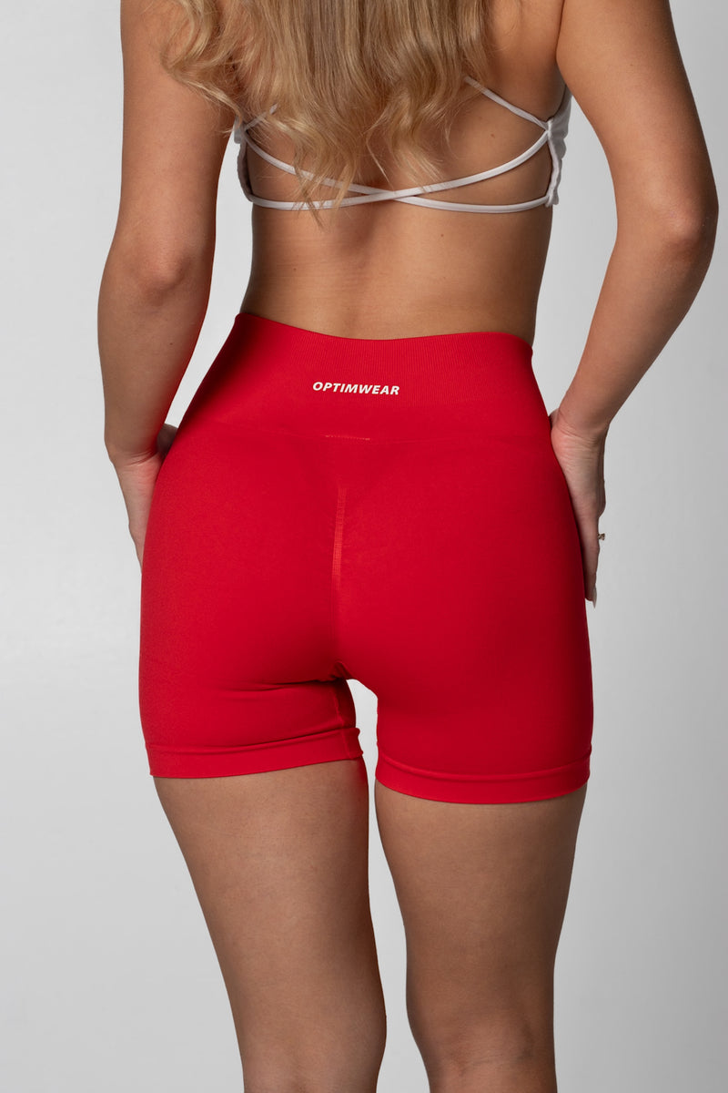 Seamless shorts - Red color