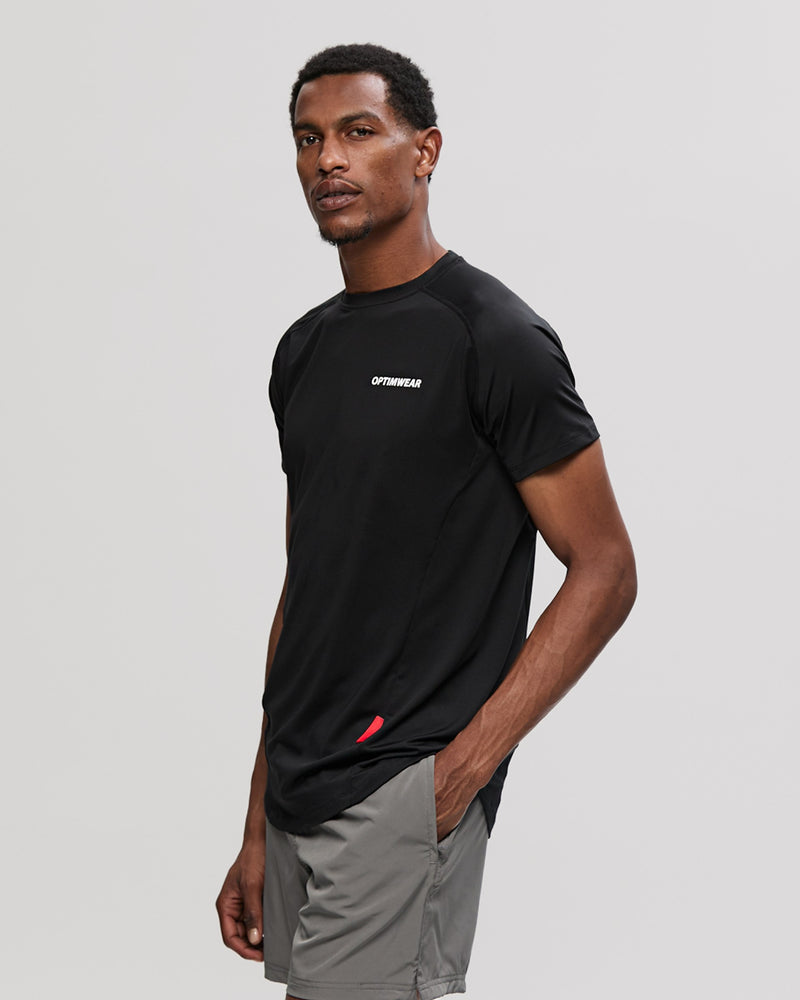 OW-PT001 performance Tee - Black Color