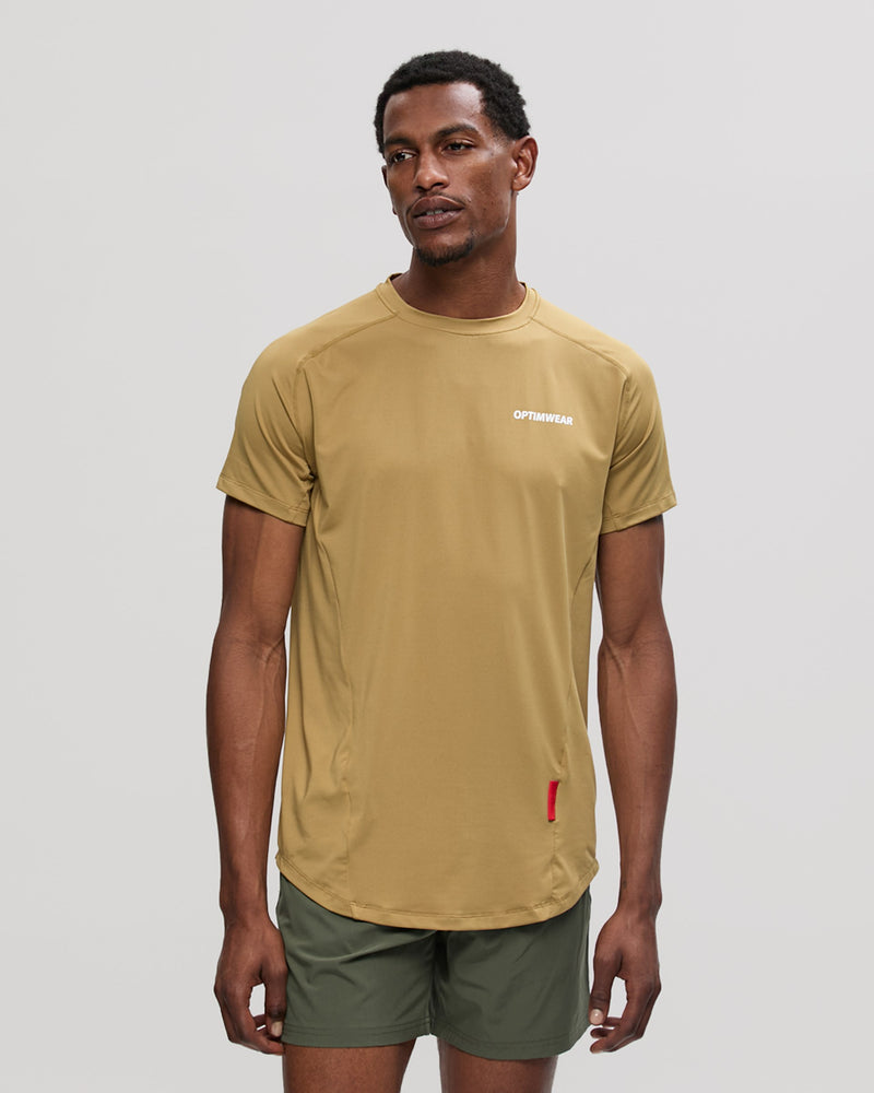 OW-PT001 performance Tee - Fennel Seed Color