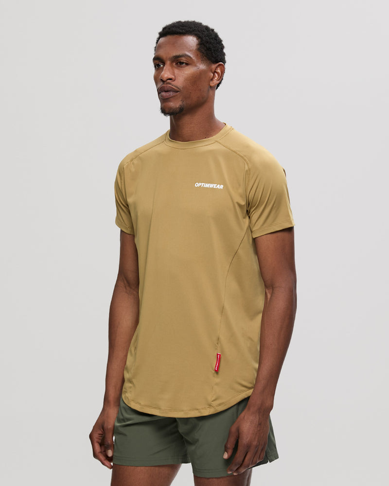 OW-PT001 performance Tee - Fennel Seed Color