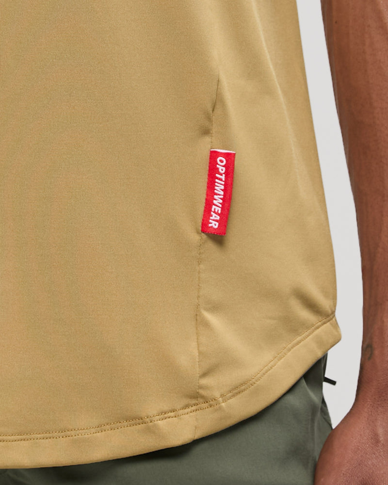 OW-PT001 performance Tee - Fennel Seed Color