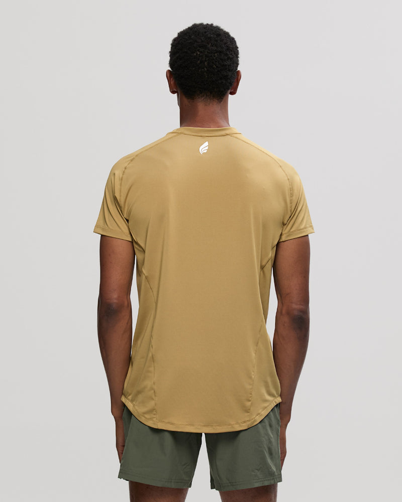 OW-PT001 performance Tee - Fennel Seed Color
